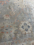 Anna Bura 10.5x13.11 Blue Afghani Whitewashed Oushak