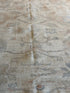 Barbara Muschietti 9.3x11.11 Beige Afghani Whitewashed Oushak