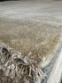 Tawny Cypress 9.9x14.3 Cream Hand-Knotted Oushak