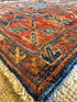 Dori Moghaizel 4.11x6.9 Red Hand-Knotted Humna Rug