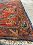 Dori Moghaizel 4.11x6.9 Red Hand-Knotted Humna Rug