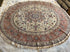 Molly Maginnis 8x8 Pink Hand-Knotted Persian Rug