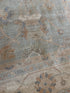 Susie Malkin 10.4x13.10 Blue Afghani Whitewashed Oushak
