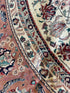 Molly Maginnis 8x8 Pink Hand-Knotted Persian Rug