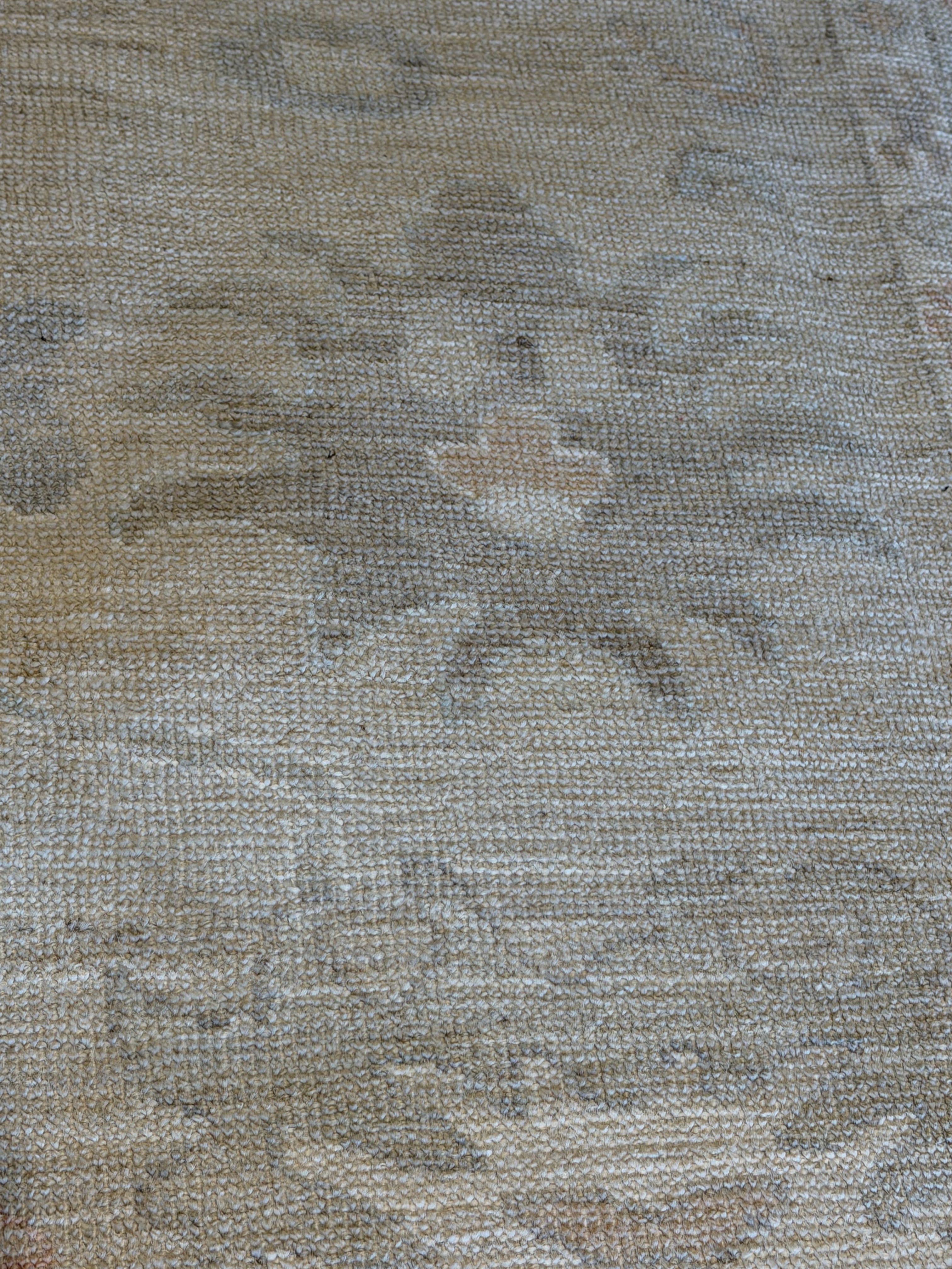 Matilda Legault 8.2x9.11 Blue Afghani Whitewashed Oushak