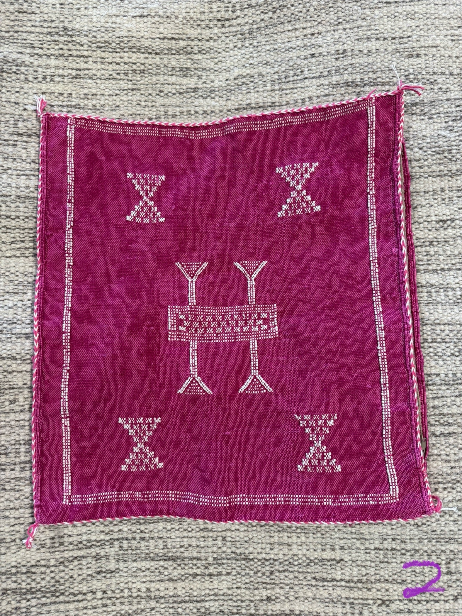 Moroccan Cactus Silk Pillow Case