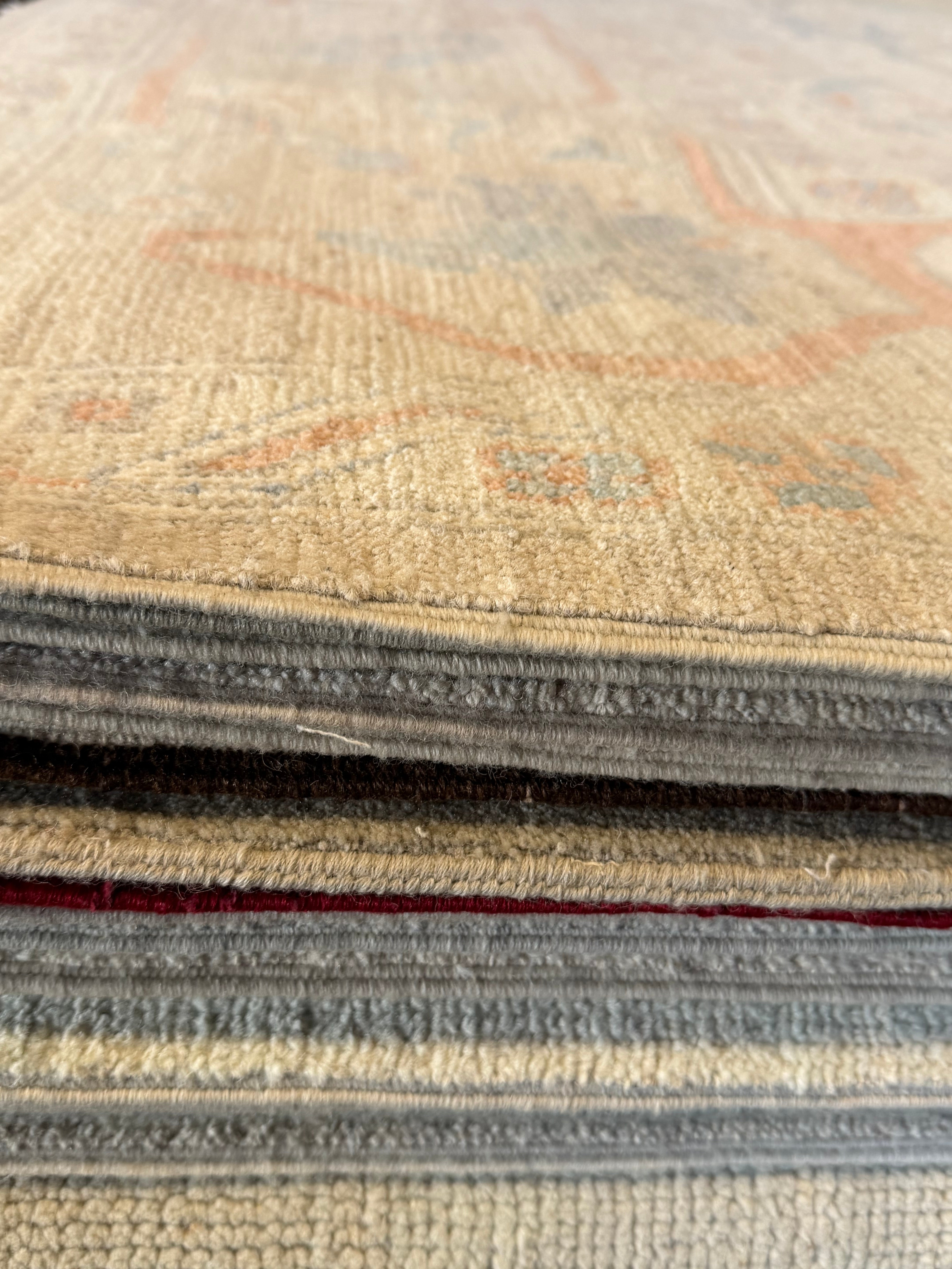 Emma-Leigh Cullum 10x14.2 Beige Afghani Whitewashed Oushak