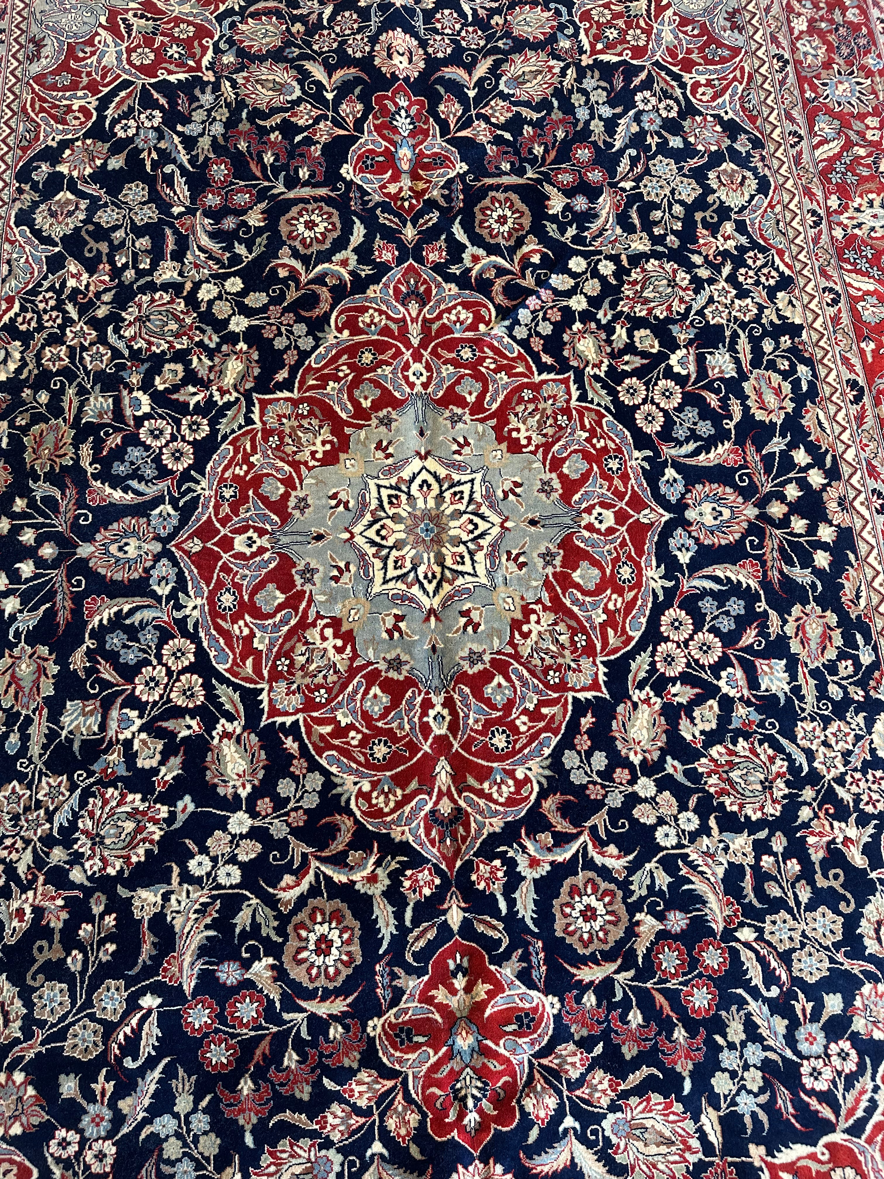 Molly Allen 6x9 Red Hand-Knotted Persian Rug