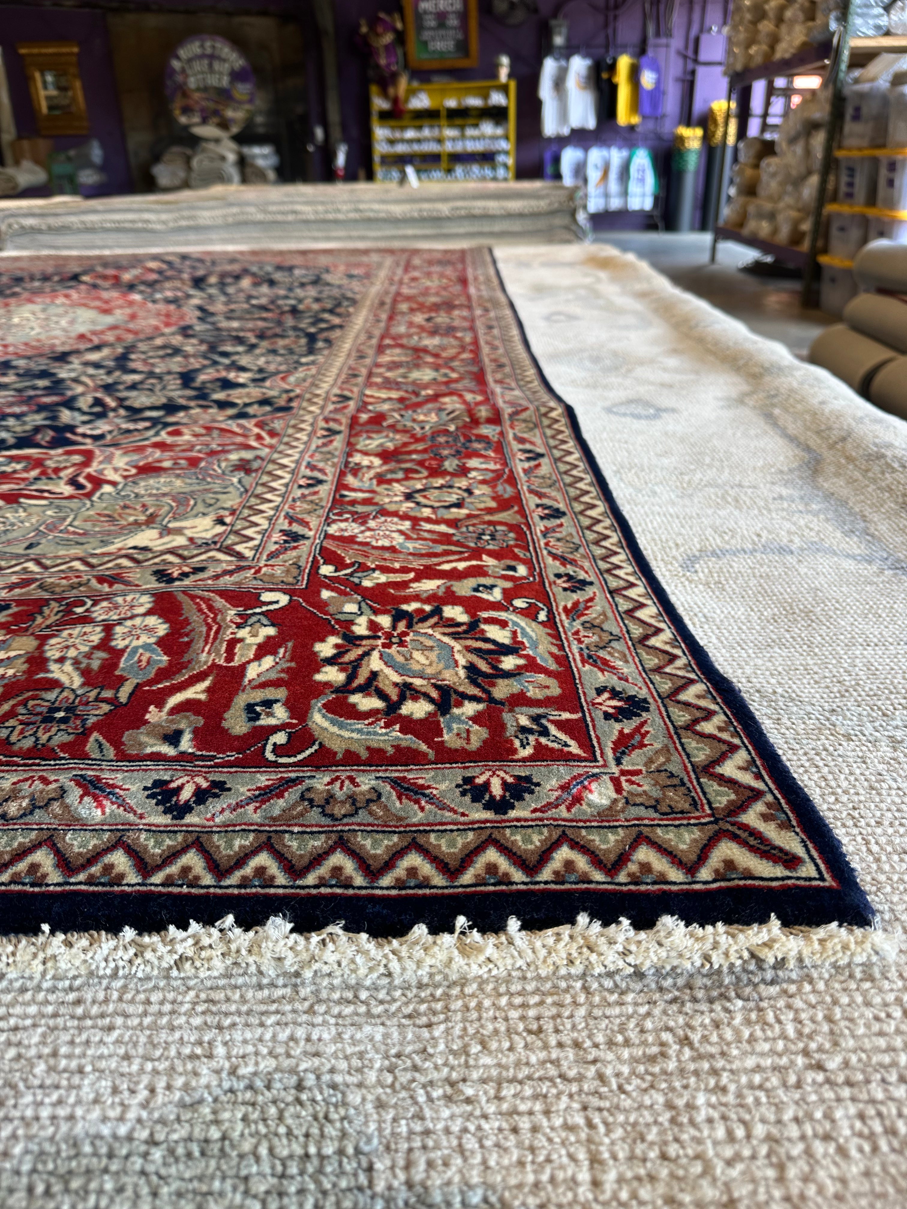 Molly Allen 6x9 Red Hand-Knotted Persian Rug