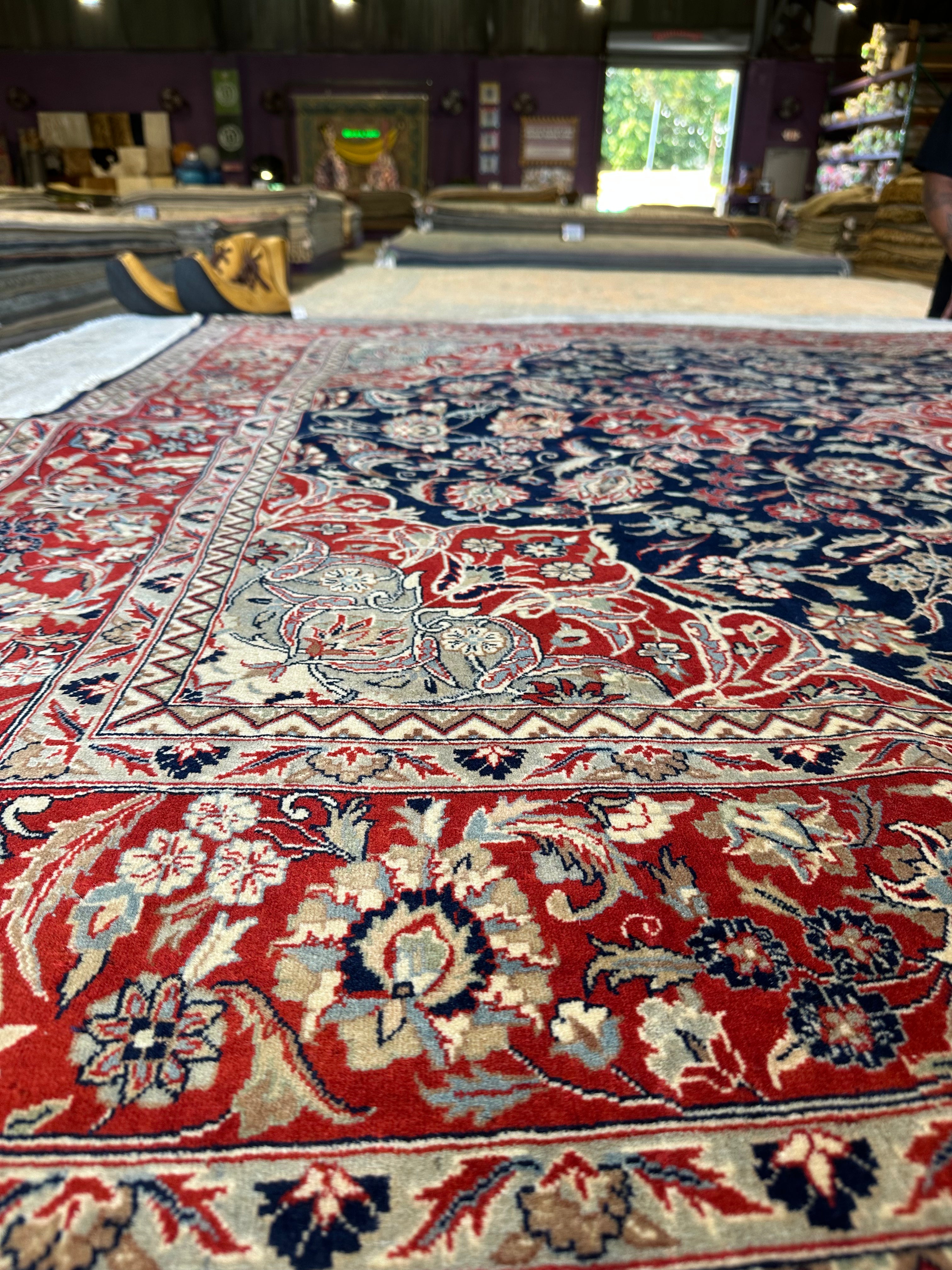 Molly Allen 6x9 Red Hand-Knotted Persian Rug