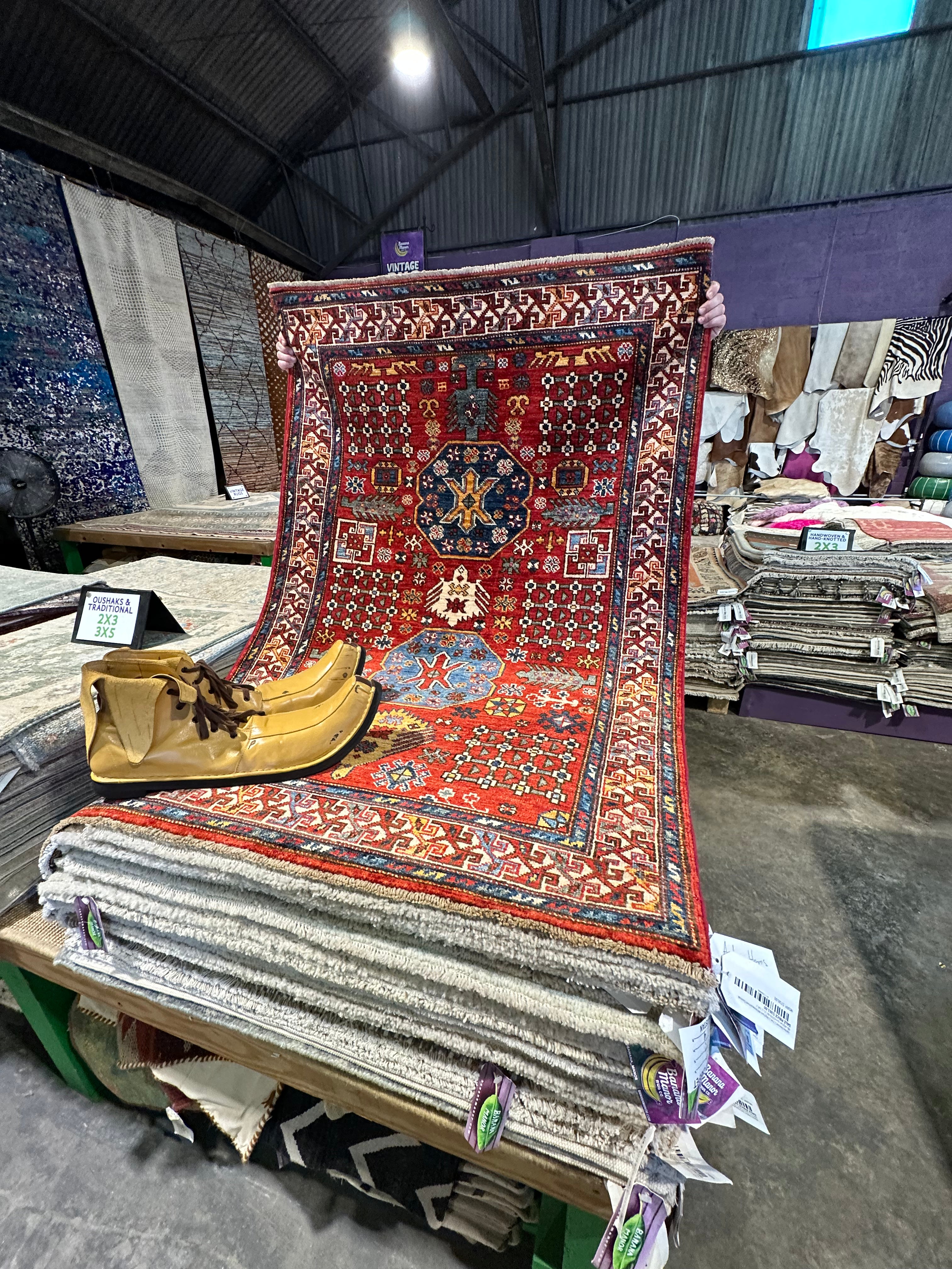 Carly Brown 3.4x5 Afghani Sultani