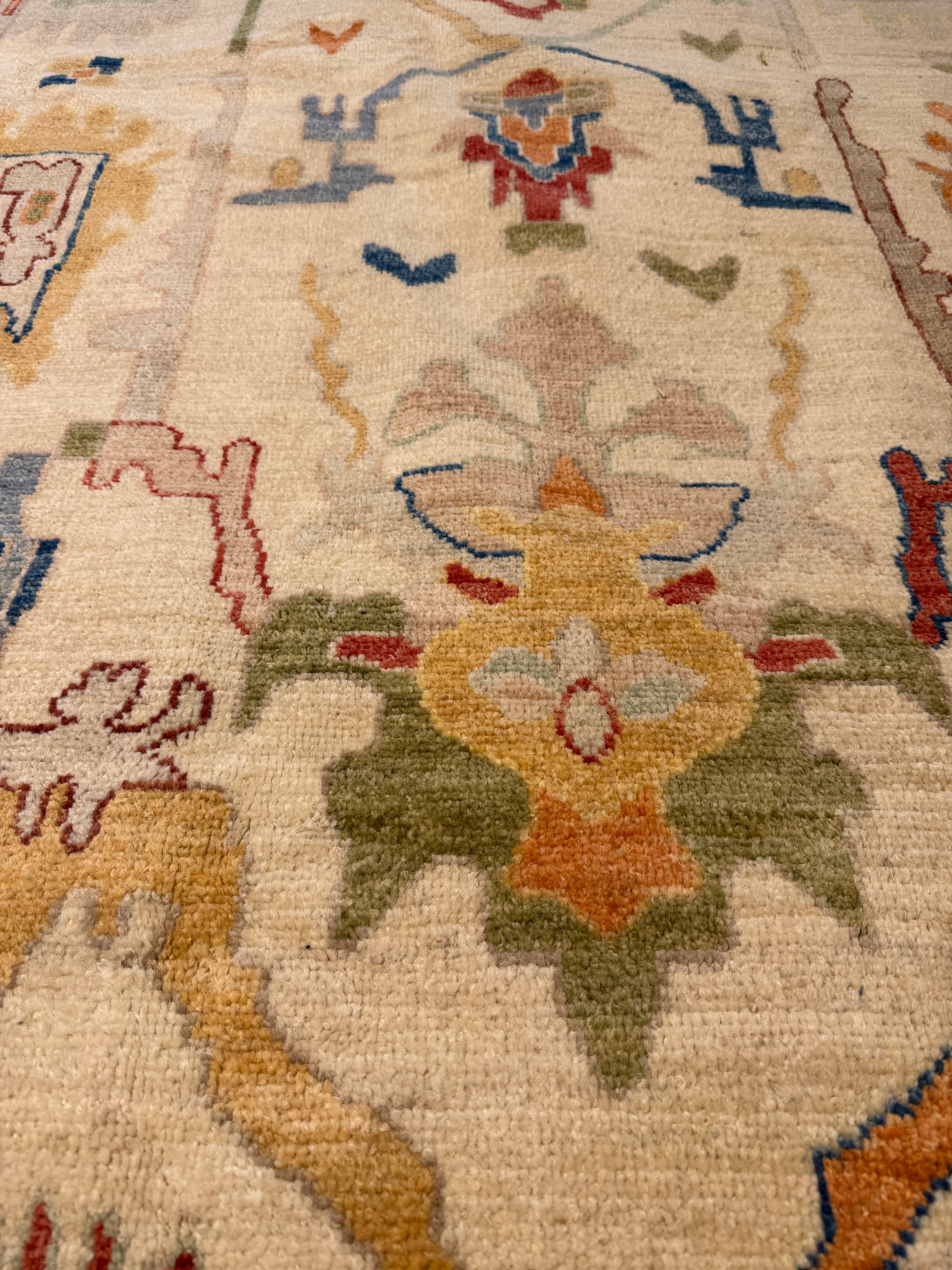 Holly Fischer 6.1x9.1 Afghani Whitewashed Oushak