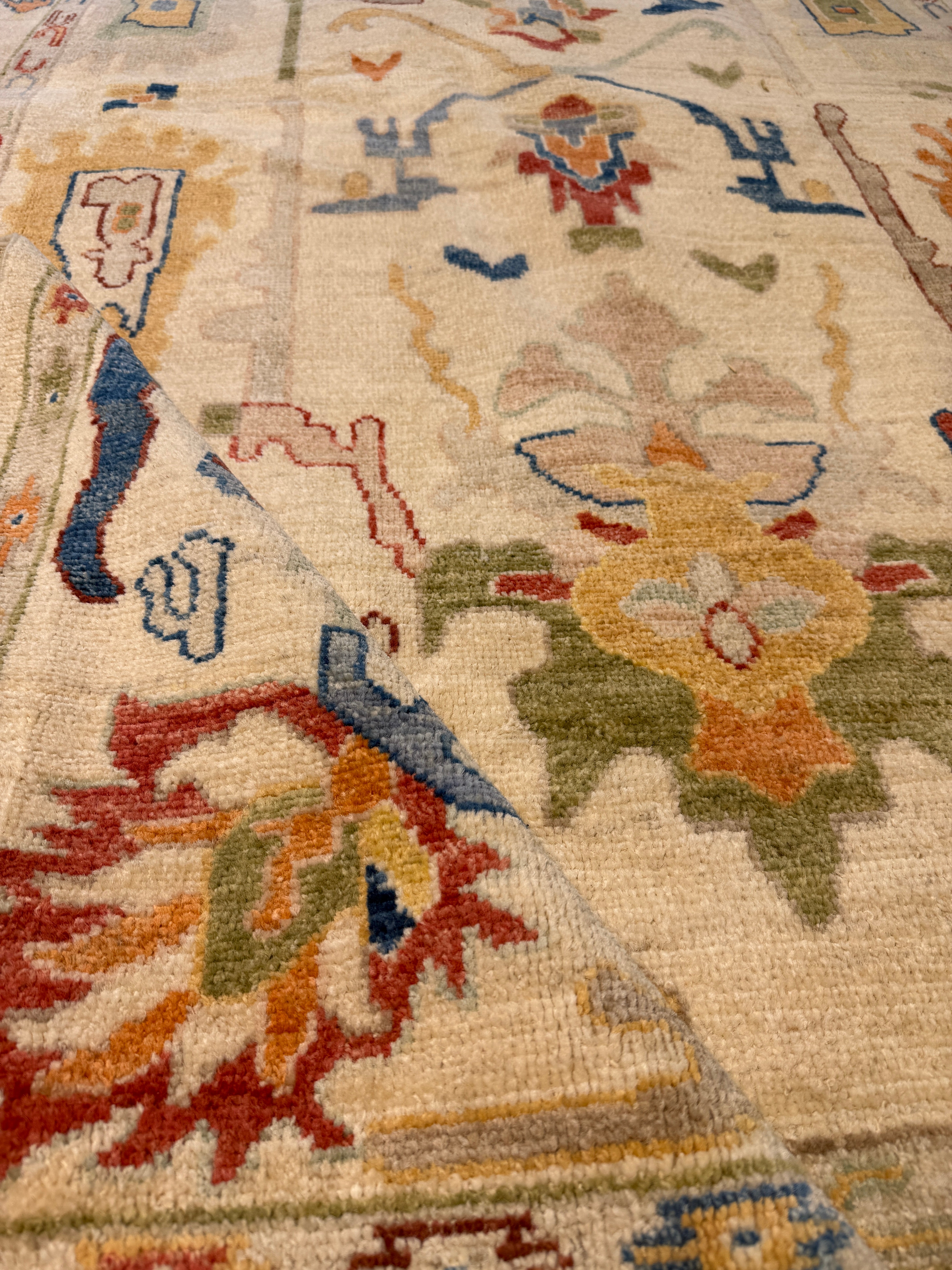 Holly Fischer 6.1x9.1 Afghani Whitewashed Oushak