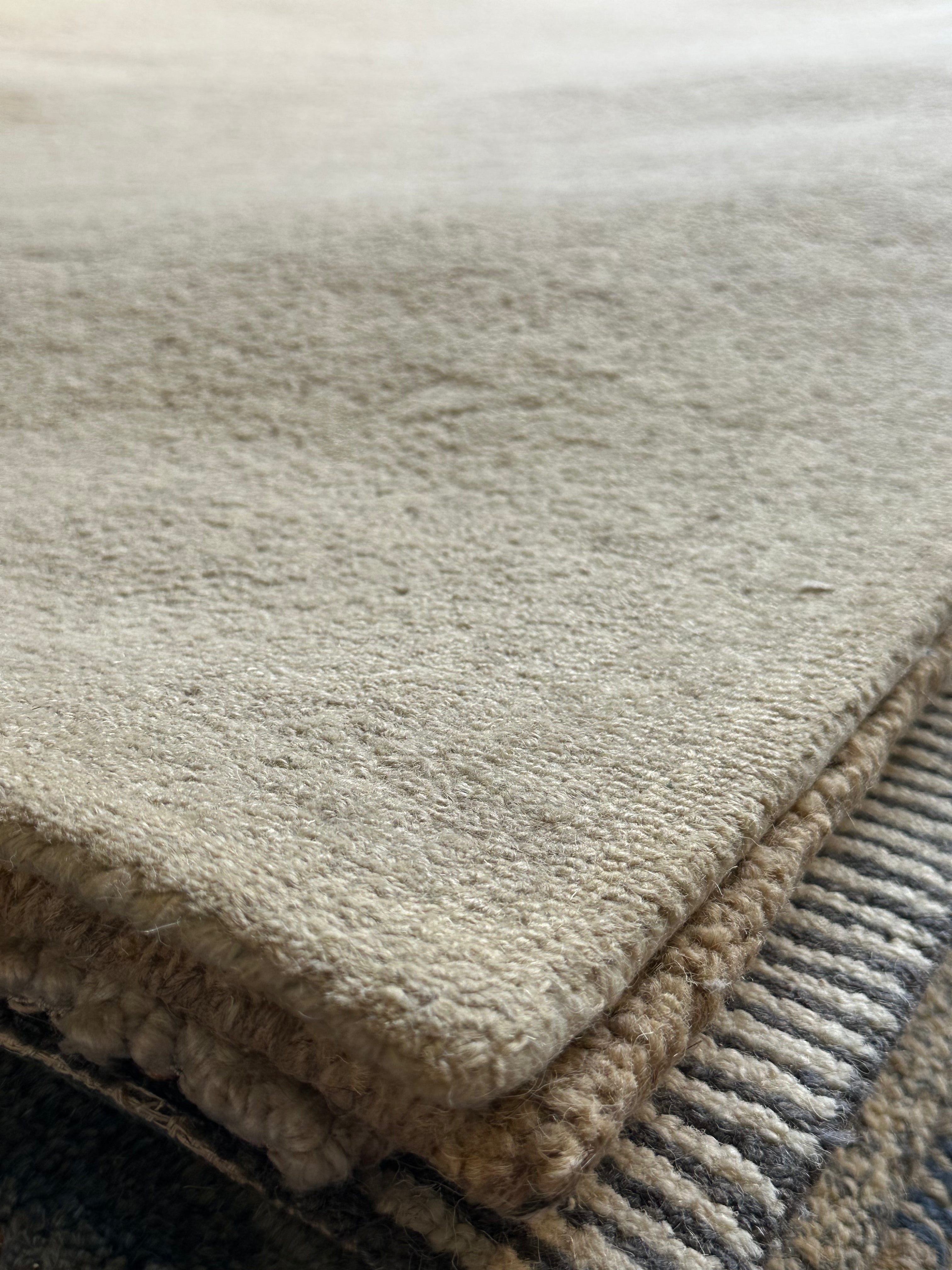 Cure 5x8 Hand-Tufted Pastel Oushak Design