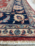 Elsa Moghaizel 4.10x6.11 Red Hand-Knotted Farhan Rug