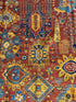 Leesa Pate 9.11x13.7 Orange Hand-Knotted Humna Rug