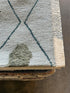 Three Keys 5x8 Light Blue Hand-Tufted High Low