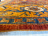 Leesa Pate 9.11x13.7 Orange Hand-Knotted Humna Rug