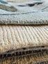 Three Keys 5x8 Light Blue Hand-Tufted High Low