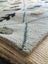 Three Keys 5x8 Light Blue Hand-Tufted High Low