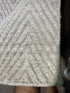 Karl Smith 3.9x11.6 Grey Handwoven Modern Runner