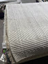 Karl Smith 3.9x11.6 Grey Handwoven Modern Runner