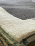 Corinna Larsen 5.3x7.6 Hand-Tufted Green & Ivory Modern
