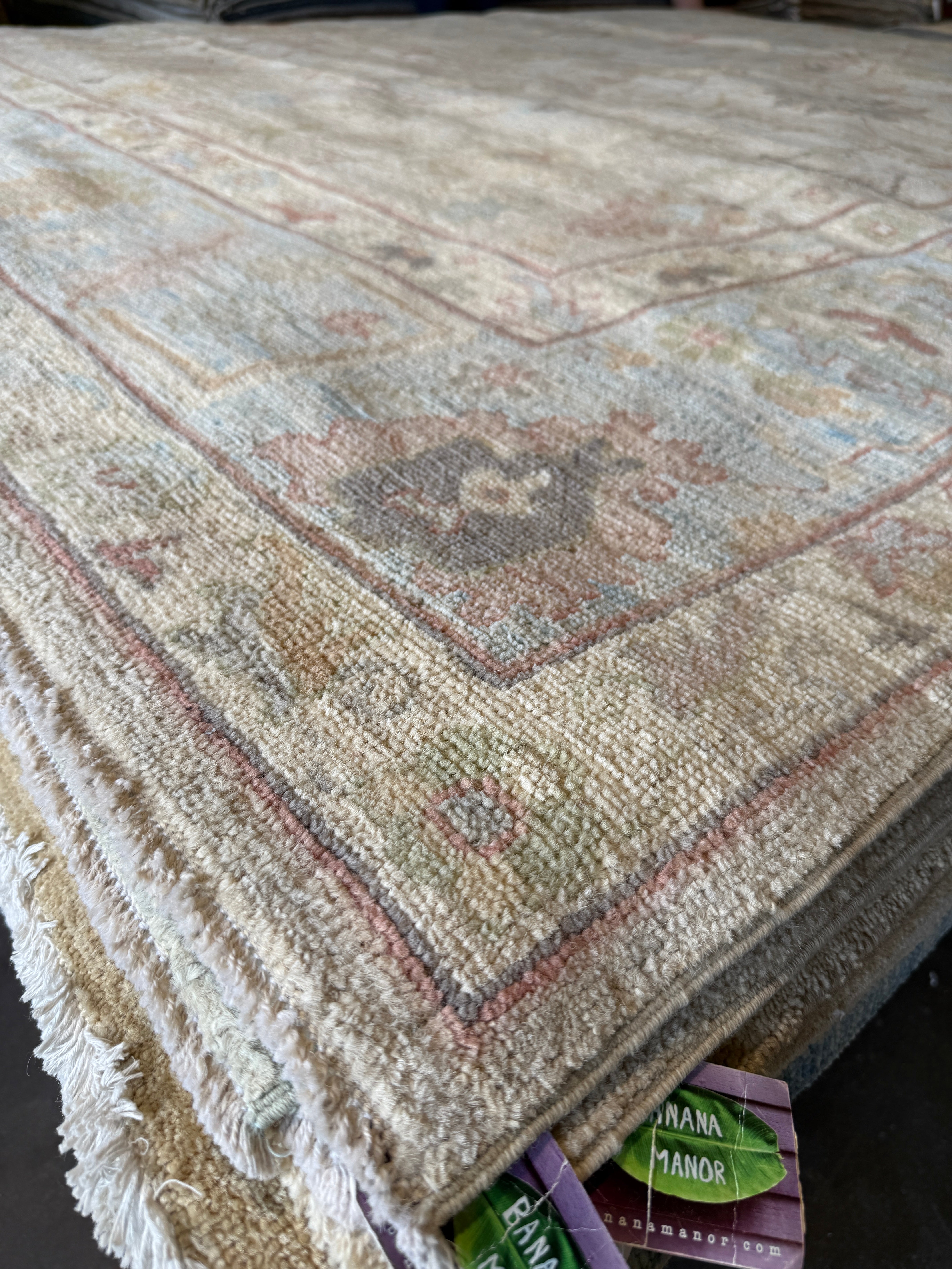 Gwen Harper 7.11x9.10 Afghani Whitewashed Oushak