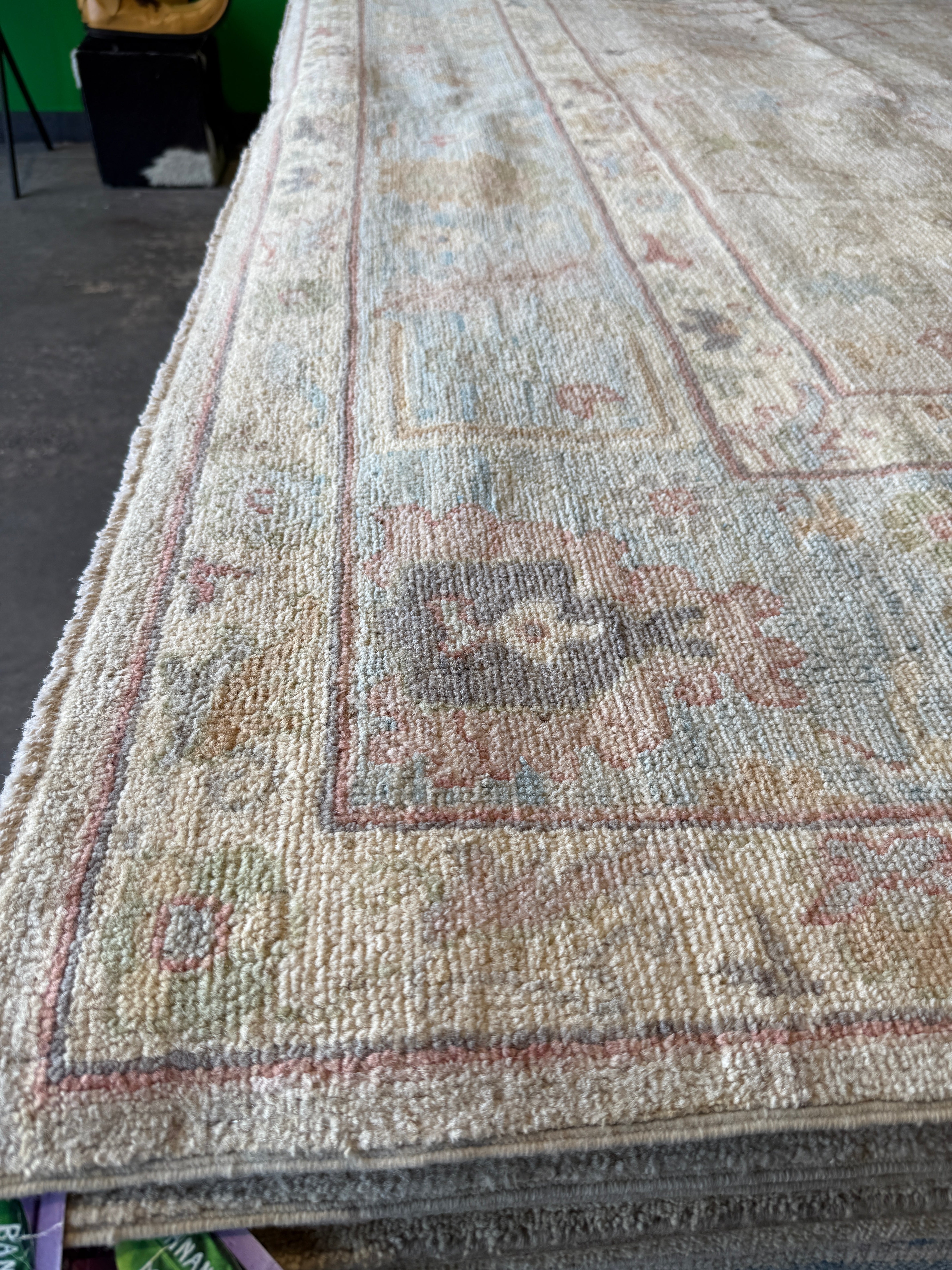 Gwen Harper 7.11x9.10 Afghani Whitewashed Oushak
