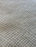 Hot Tin 5x7.6 Hand-Tufted Ivory & Blue Modern