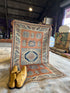 Linda Cardellini 3x4.11 Orange Hand-Knotted Kazak Rug