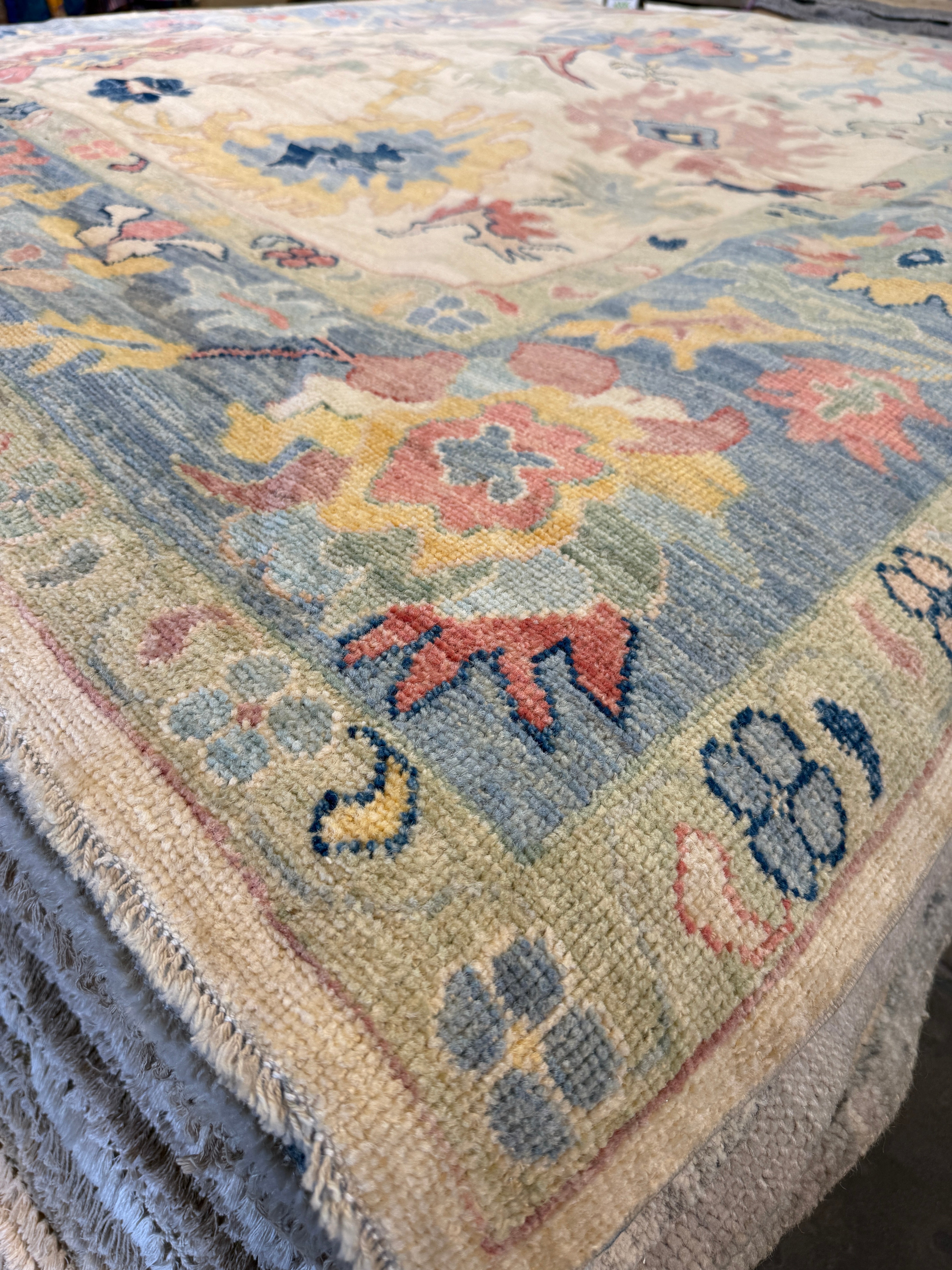 Erin Foster 8.3x9.11 Afghani Colorful Oushak