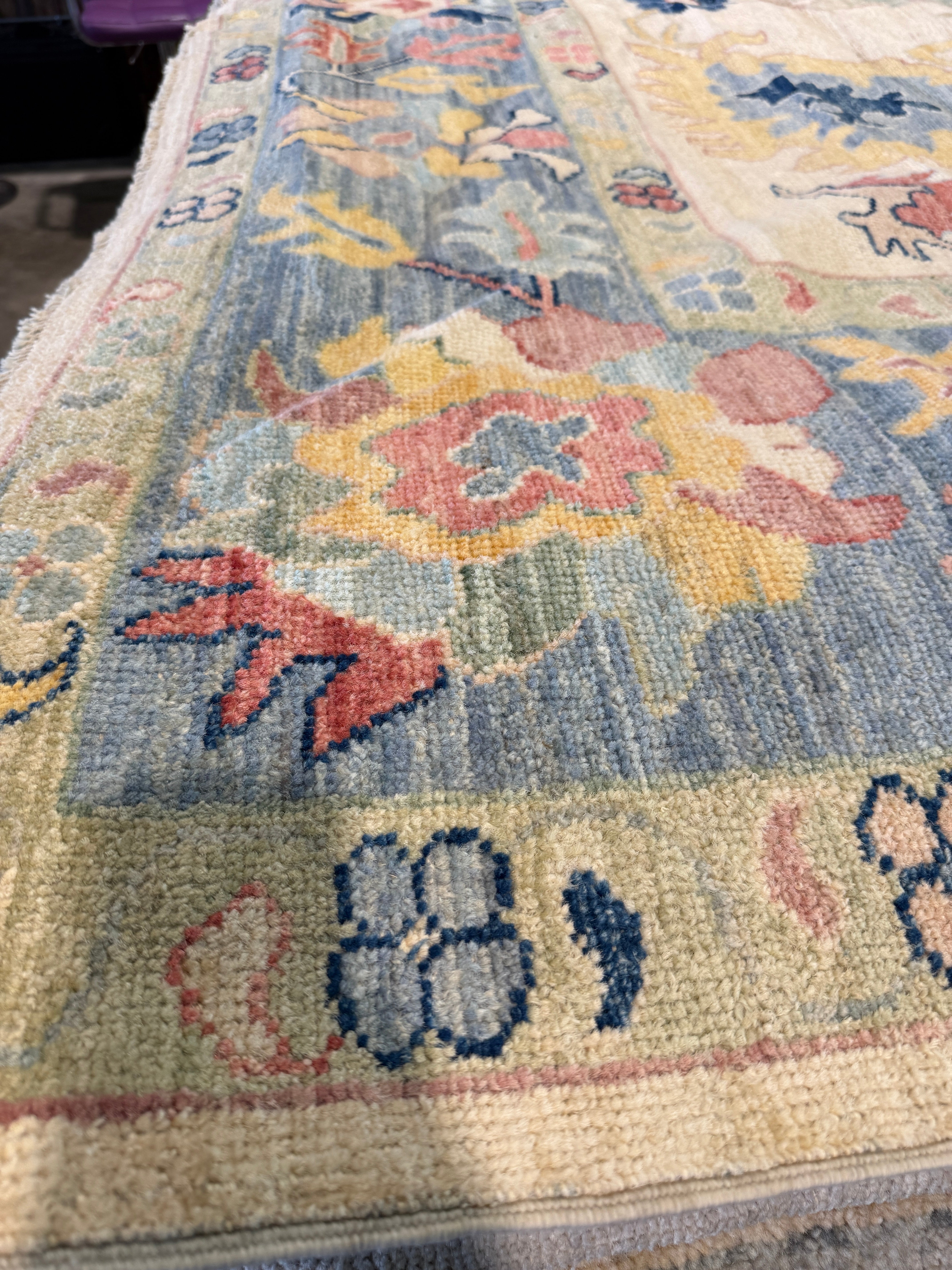 Erin Foster 8.3x9.11 Afghani Colorful Oushak