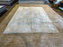 Cara Adams 5.6x7.5 Cream Blue Whitewashed Afghani Oushak Rug