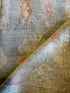 Cara Adams 5.6x7.5 Cream Blue Whitewashed Afghani Oushak Rug