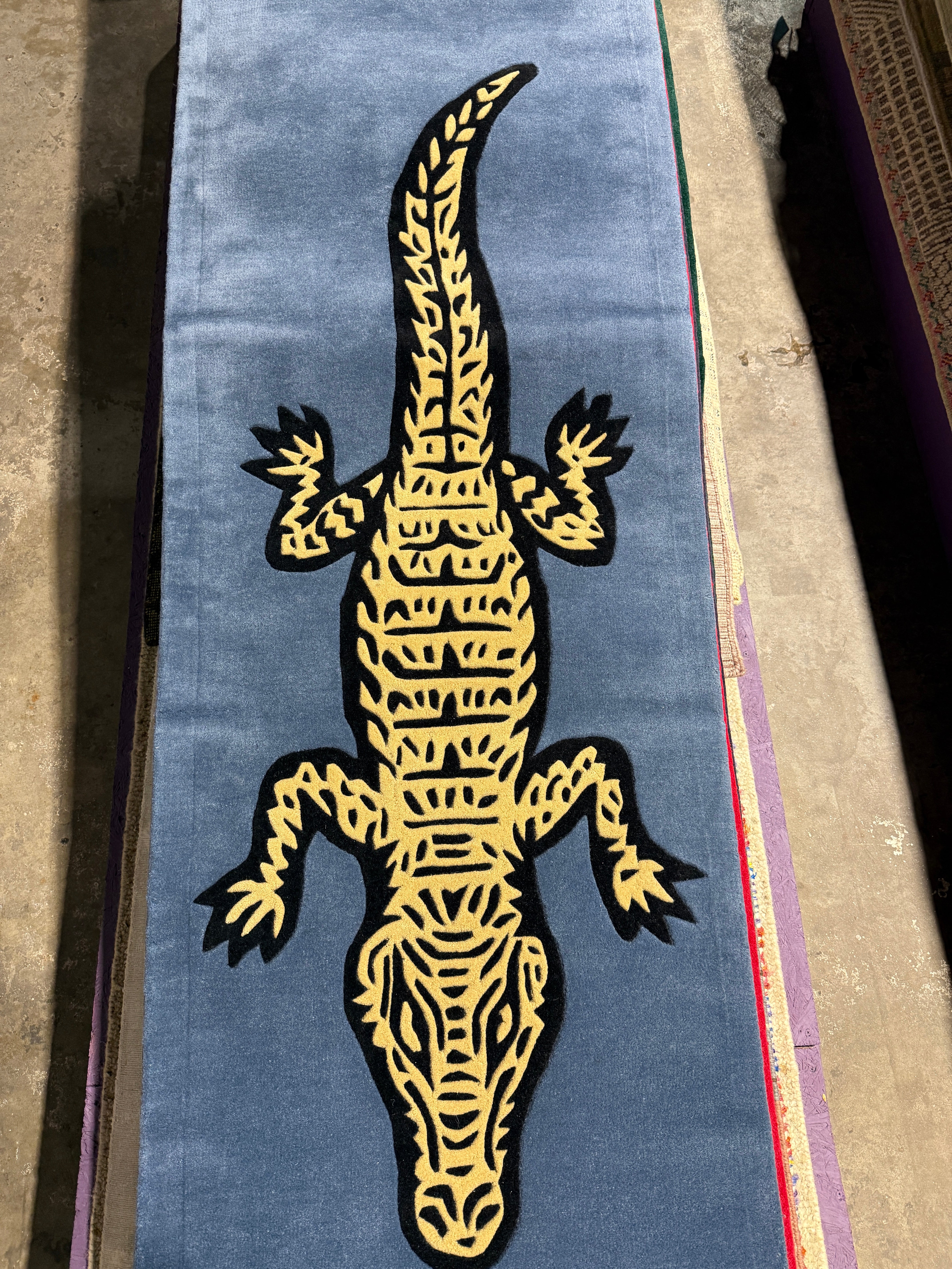 Gator 2.6x12 Runner Hand-Tufted Rug