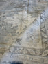 Michelle MacLean 9.11x13.8 Green Grey Whitewashed Afghani Oushak Rug