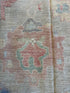 Ani Baravyan 10.6x13.9 Blue Whitewashed Afghani Oushak Rug