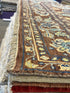 Denise's Friend 6.3x9.6 Brrown Hand-Knotted Oushak