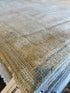 Fiona Highet 9.4x12.4 Cream Whitewashed Afghani Oushak Rug