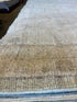 Fiona Highet 9.4x12.4 Cream Whitewashed Afghani Oushak Rug