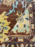 Denise's Friend 6.3x9.6 Brrown Hand-Knotted Oushak