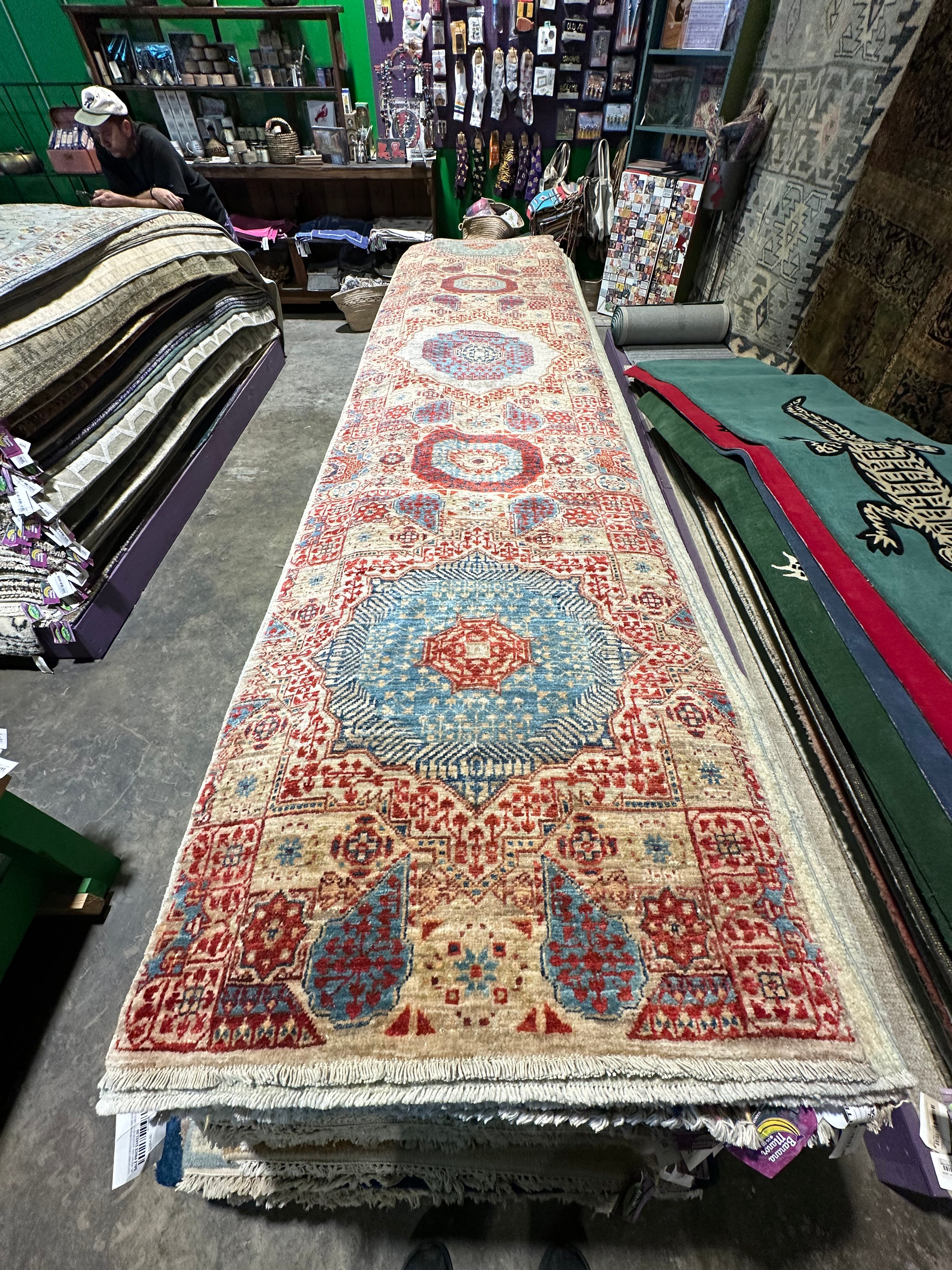 Stacey Louise Johnson 2.6x19.4 Afghani Sultani Runner