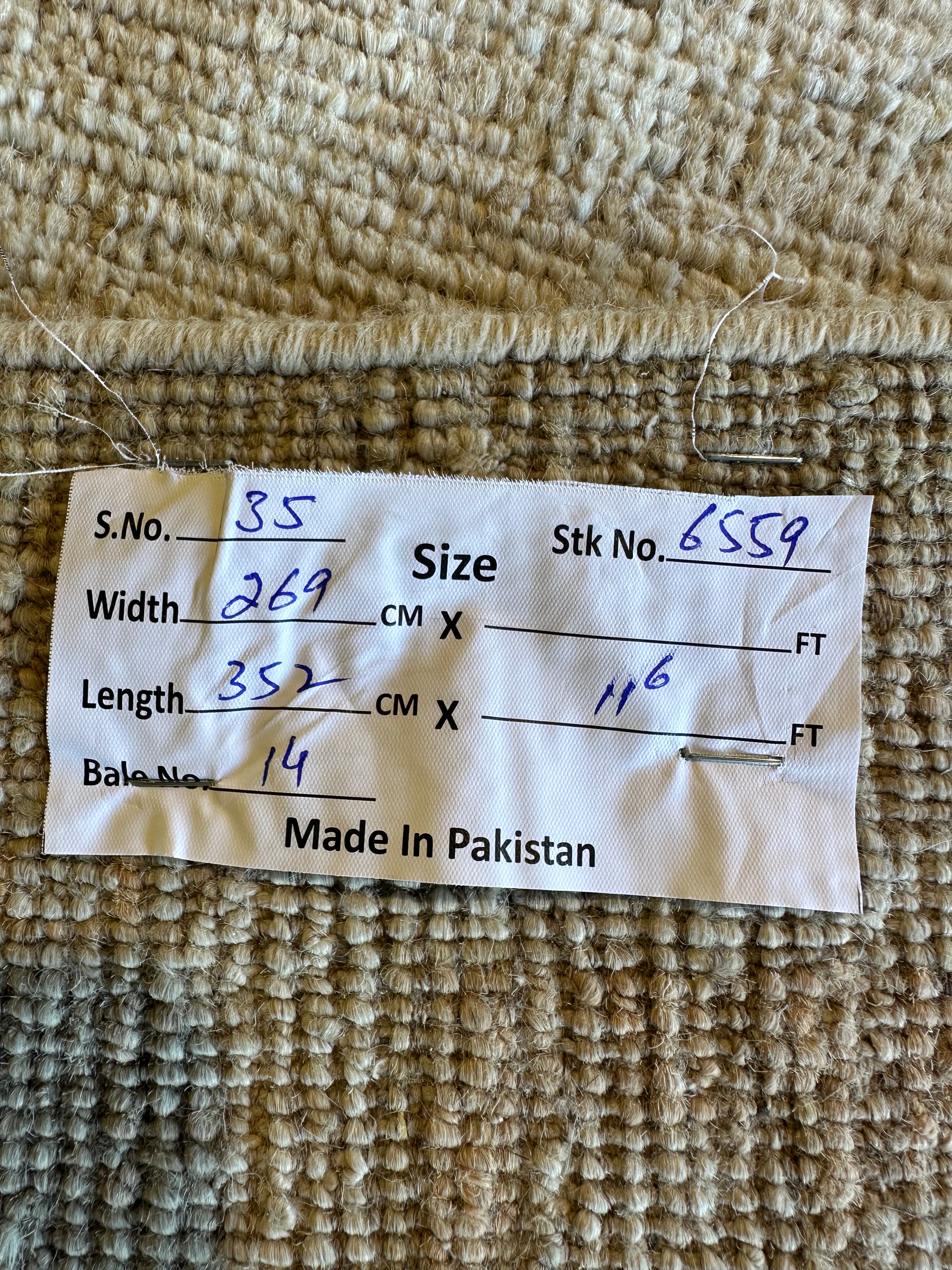 Valerie 8.10x11.6 Cream Whitewashed Afghani Oushak Rug