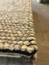 Justin Budfuloski 6.6x9.3 Grey Handwoven Modern Rug