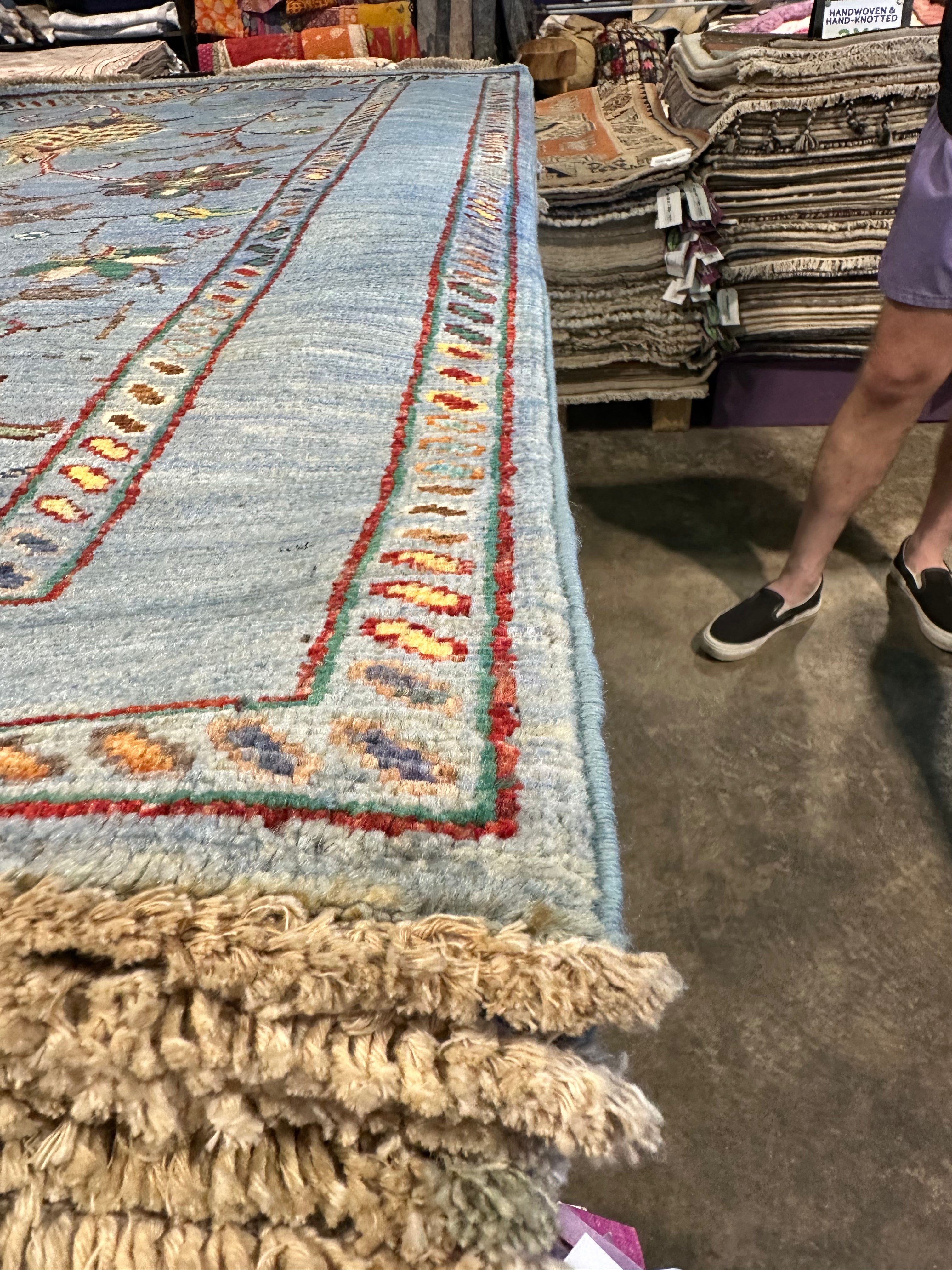 Ellie Salmon 2.10x4.2 Afghani Sultani