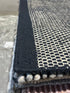 Jeremy Newy 6x7.6 Black Handwoven Modern Rug
