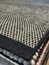 Jeremy Newy 6x7.6 Black Handwoven Modern Rug