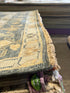 Florence Knoll 8x10 Blue Hand-Knotted Oushak Rug