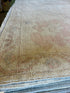 Norah 8.8x11.6 Cream Pink Whitewashed Afghani Oushak Rug